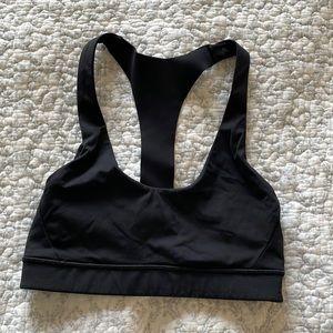 Lululemon black sports bra